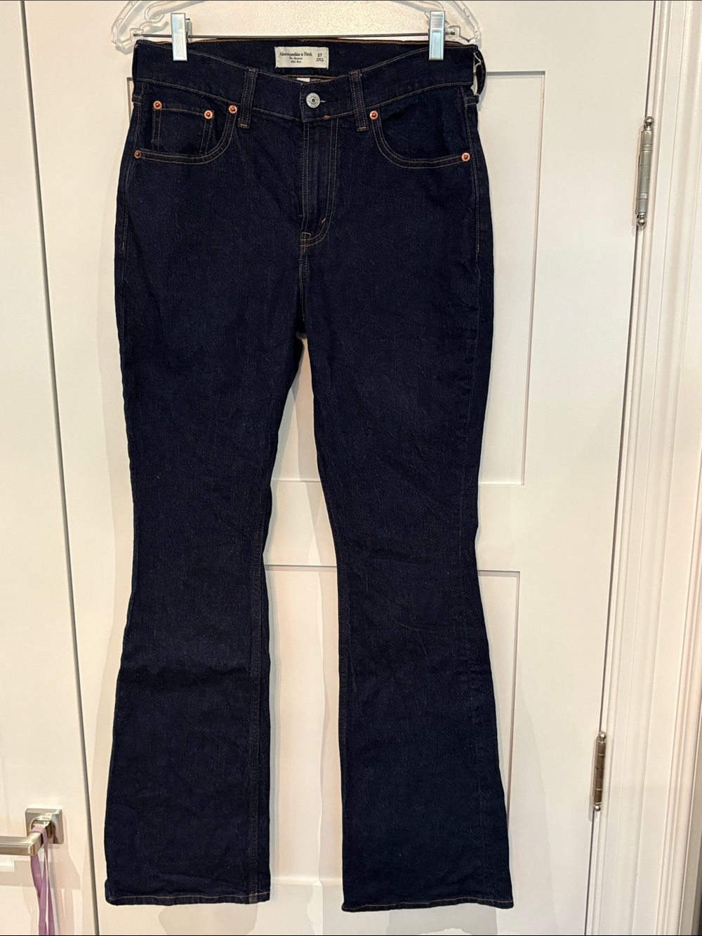 Abercrombie & Fitch Dark Blue Bootcut Jeans